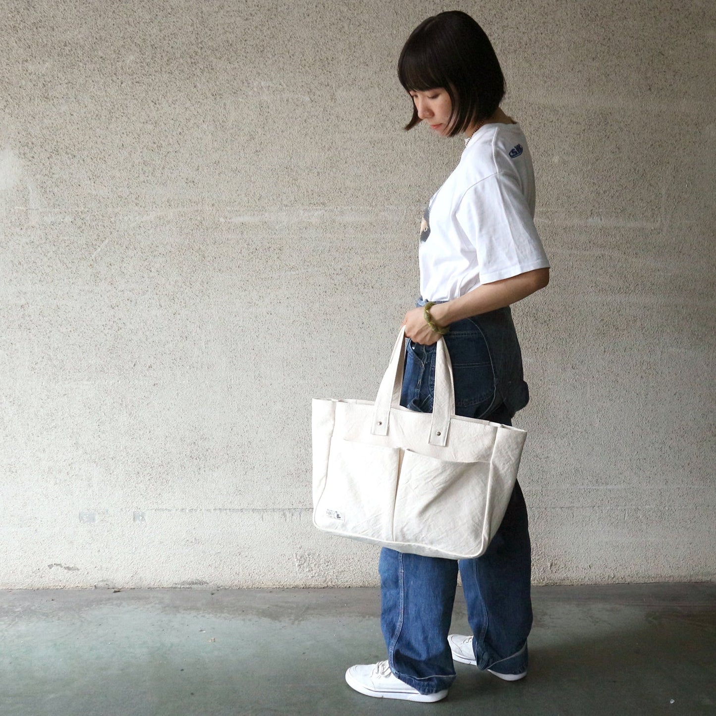 NEWジップボックストートバッグ(VC-24)